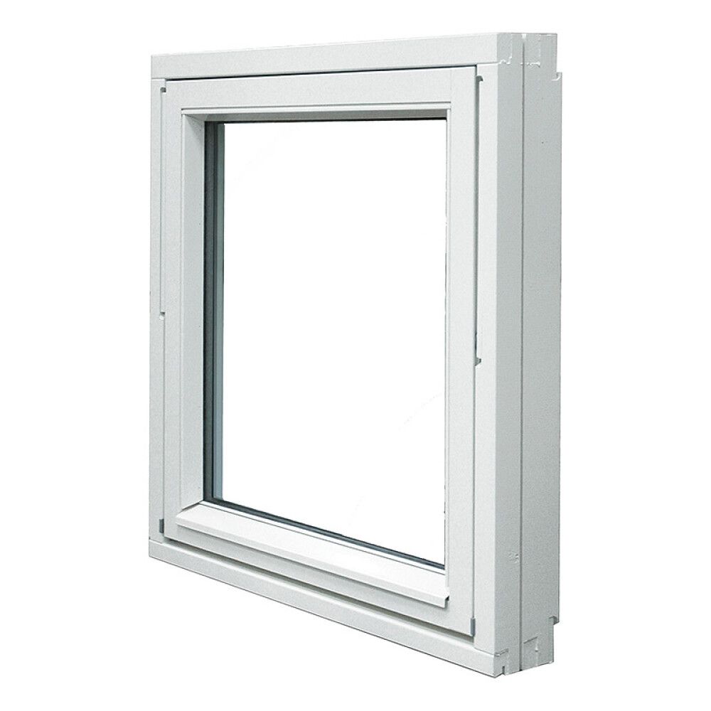 VINDU ULDAL TOPPSVING 13X12 2-GLASS HVIT