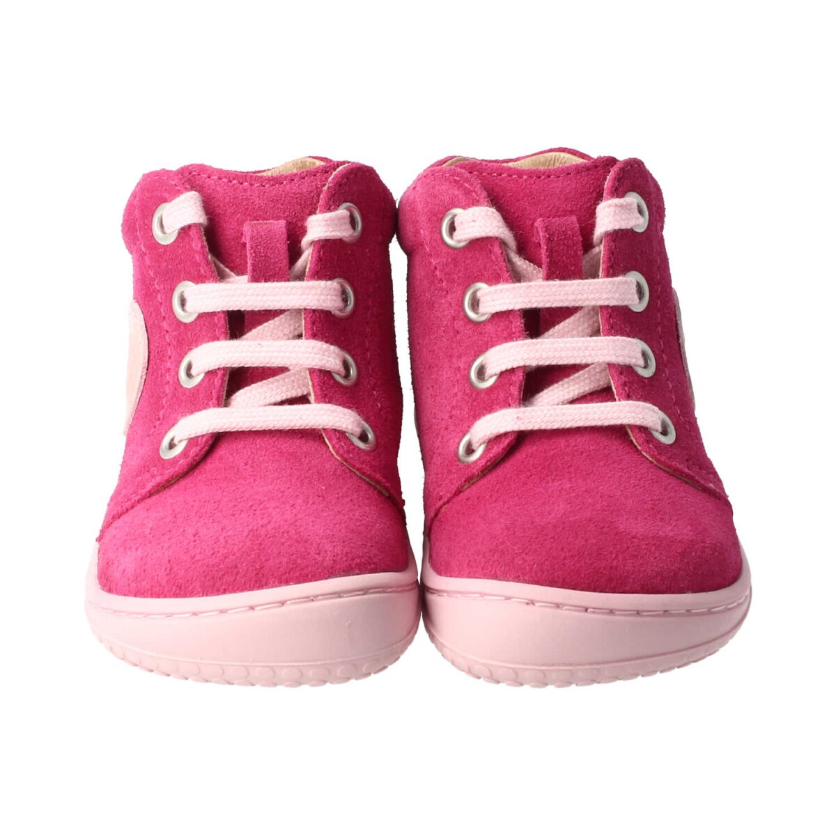 3011-6 pink GECK velours leather laces Weite/M