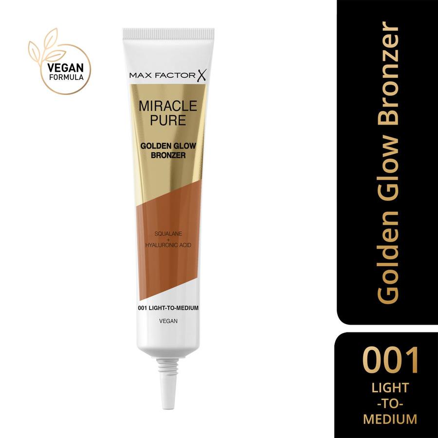 Max Factor Miracle Pure Golden Glow Bronzer Light To Medium 15ml