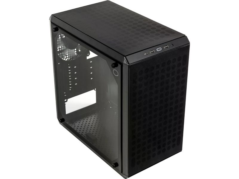 Cooler Master PC-Gehäuse Q300L V2 Schwarz Flexibel gestaltbarer Mini-Tower