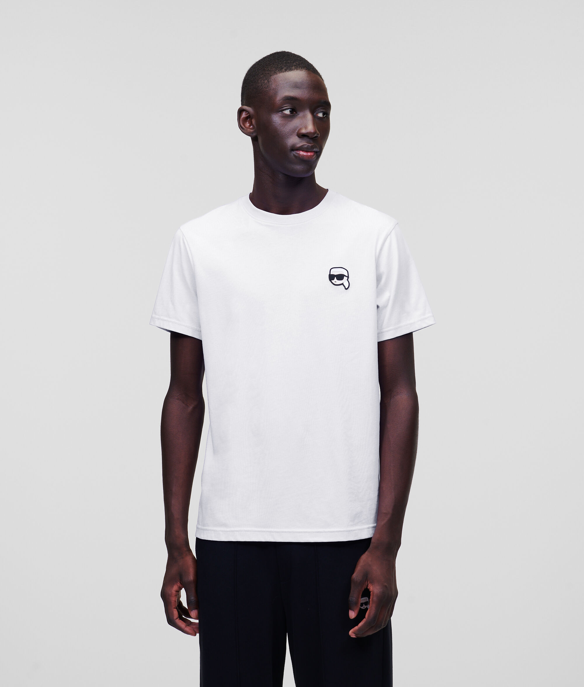 T-SHIRT KARL IKONIK AVEC EMPIÈCEMENT