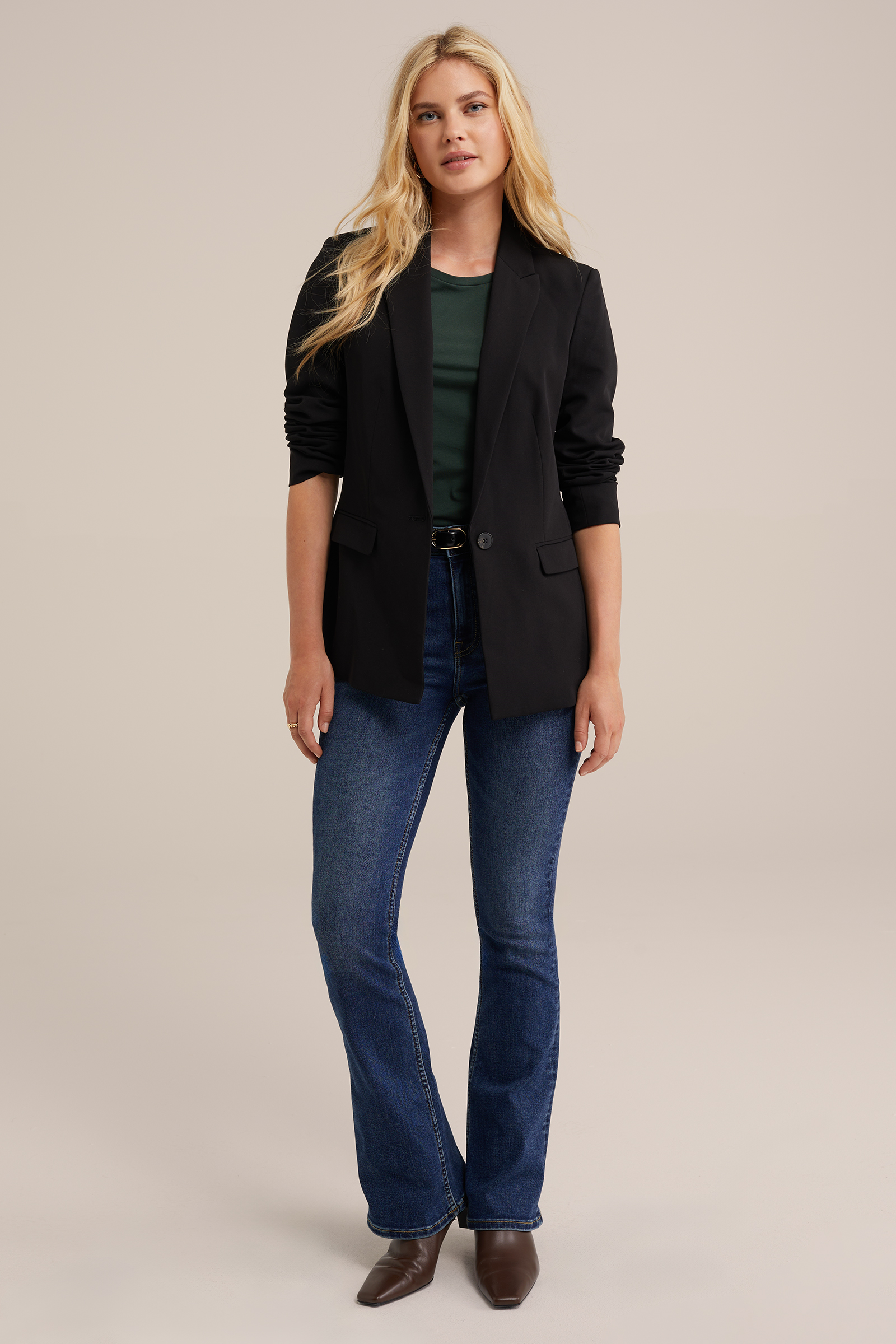 T-shirt WE Fashion Zeegroen