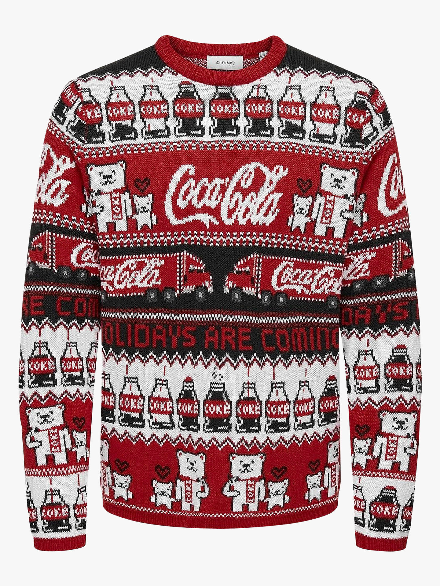 XMAS Reg Cola Crew Knit