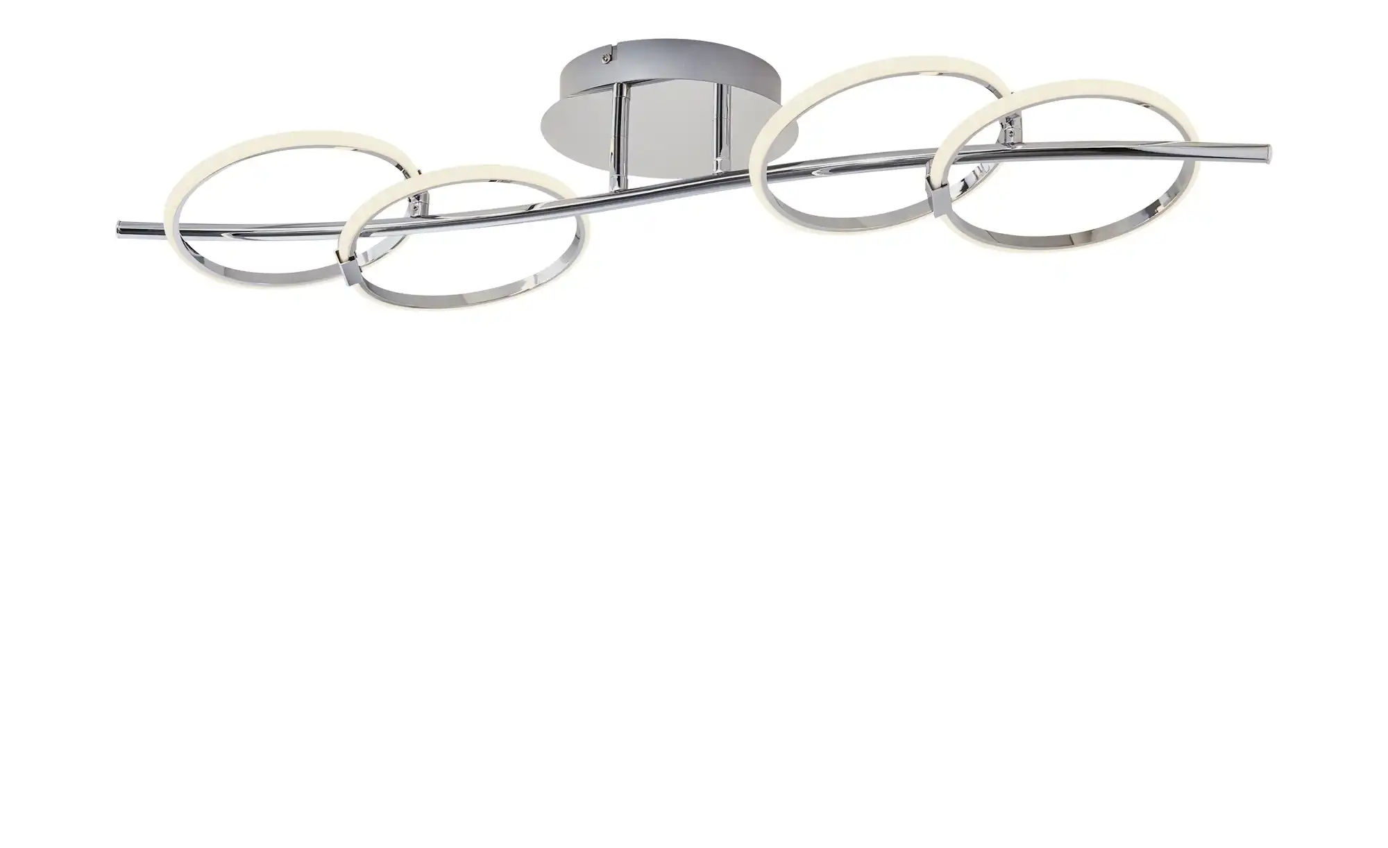 KHG LED-Deckenleuchte, chrom `4 Ringe´