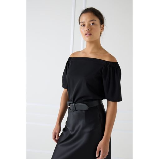 Ichi Neva Bluse, Black, XL
