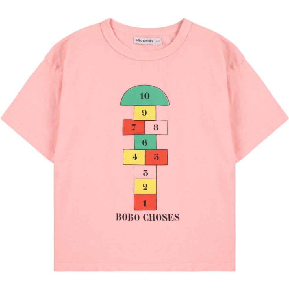 Køb Bobo Choses Pink Hopscotch T-Shirt
