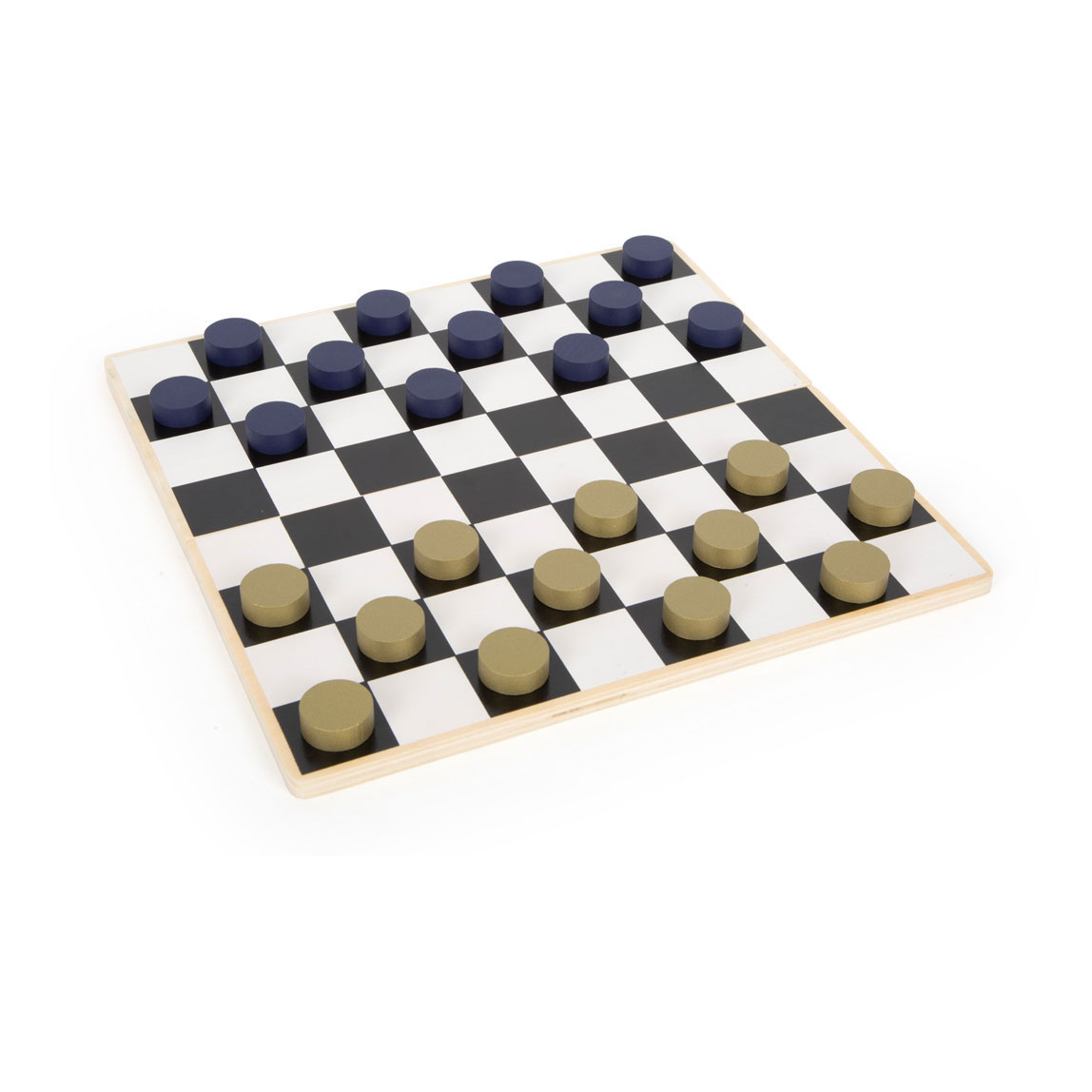 Small Foot-Schaak en Backgammon Spel (Golden Edition)