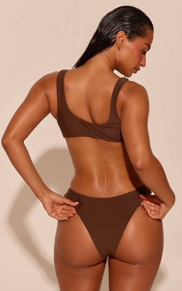 Chocolat Bas De Bikini Boomerang