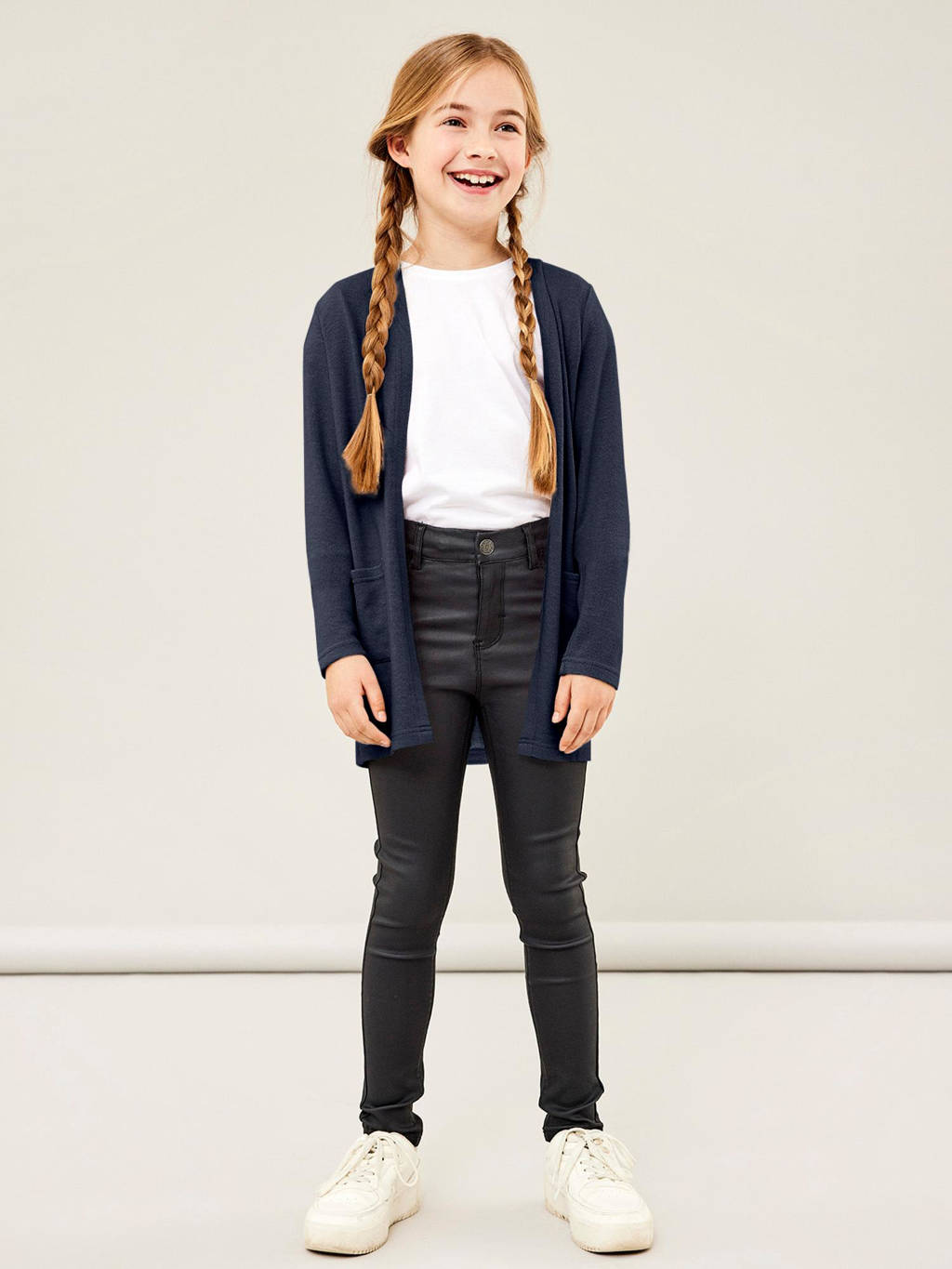 NAME IT vest NKFVICTI donkerblauw