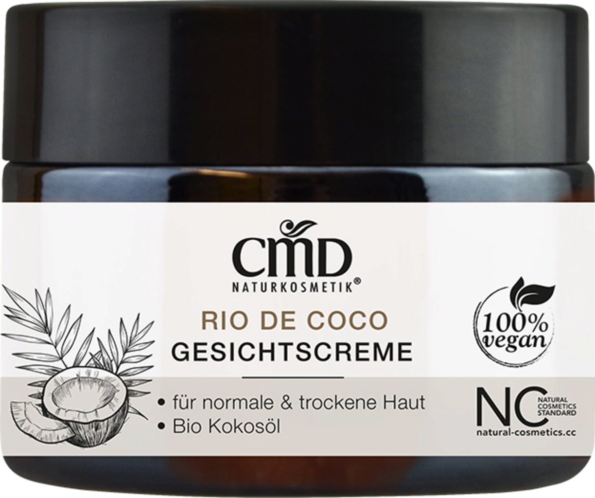 CMD Naturkosmetik  Rio de Coco Gesichtscreme, 50 ml