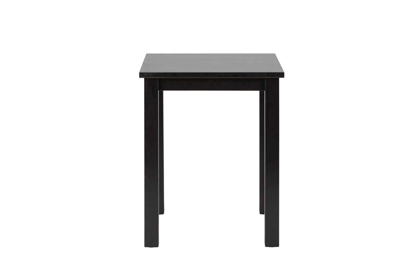 Beistelltisch MICHAEL 45x55x45 cm Massivholz schwarz