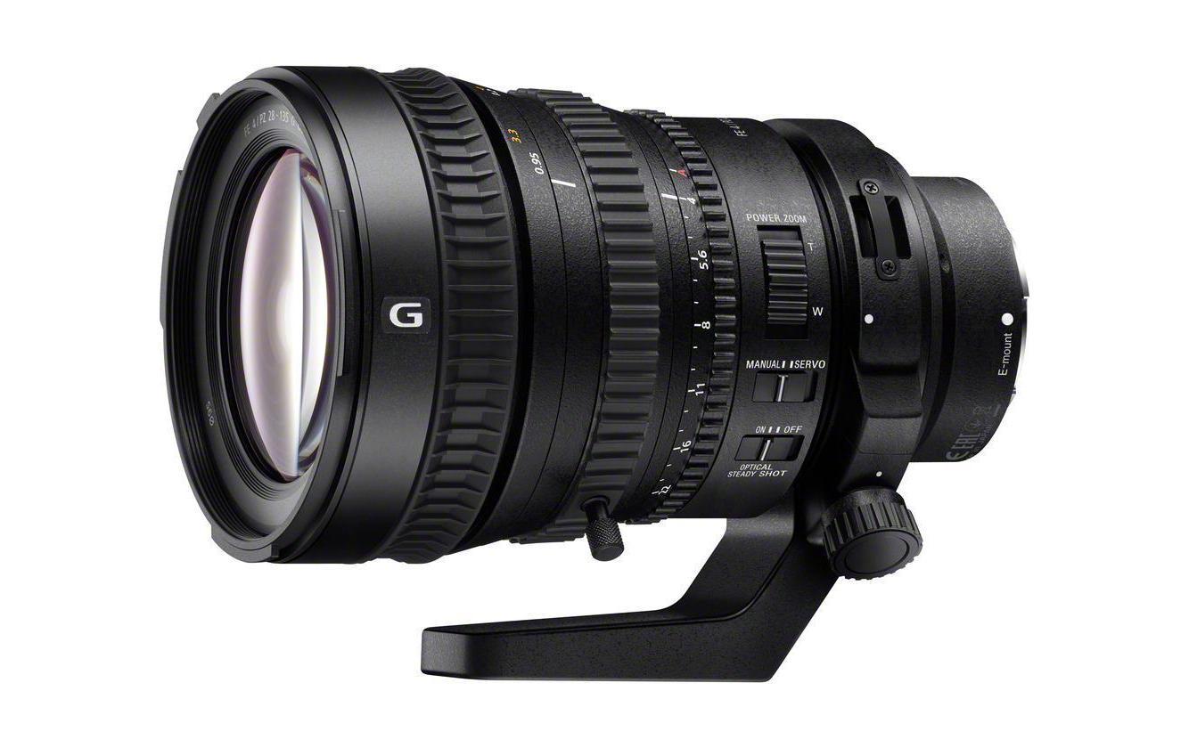 Zoomobjektiv FE PZ 28-135mm F/4 G OSS Sony E-Mount<br>FE PZ 28-135 mm F4 G OSS