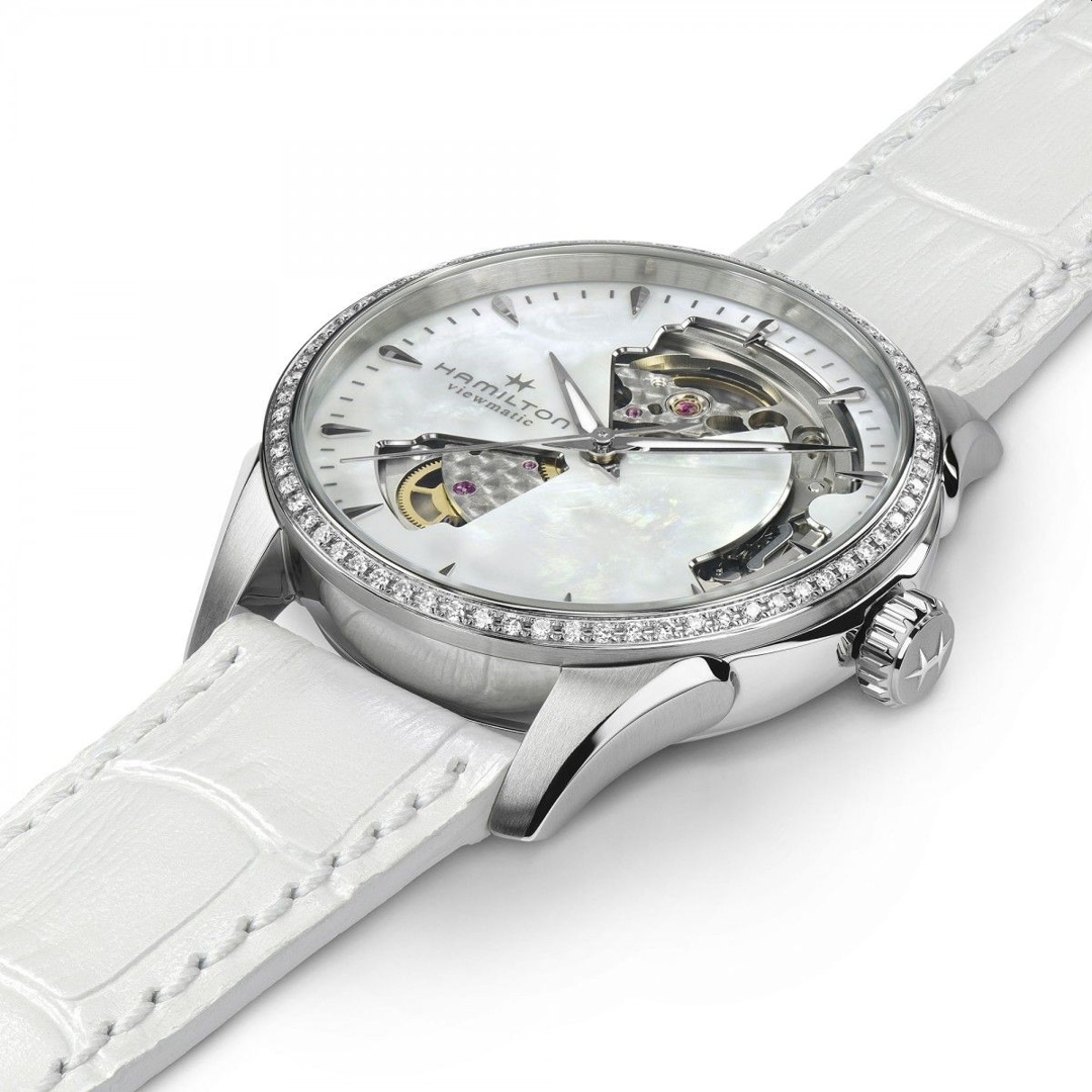 Hamilton Jazzmaster Open Heart Lady Diamonds