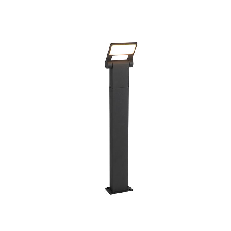 Moderne buitenpaaltje antraciet 60 cm incl. LED IP54 - Zane