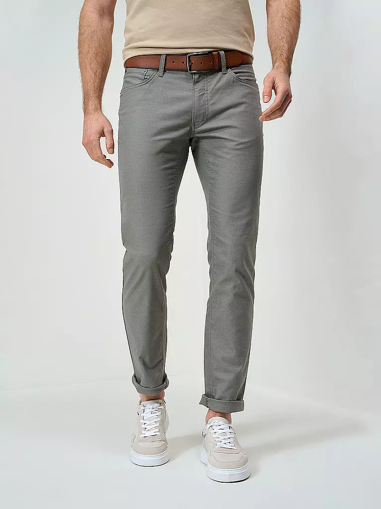 BRAX Hose Modern Fit CHUCK hellgrau