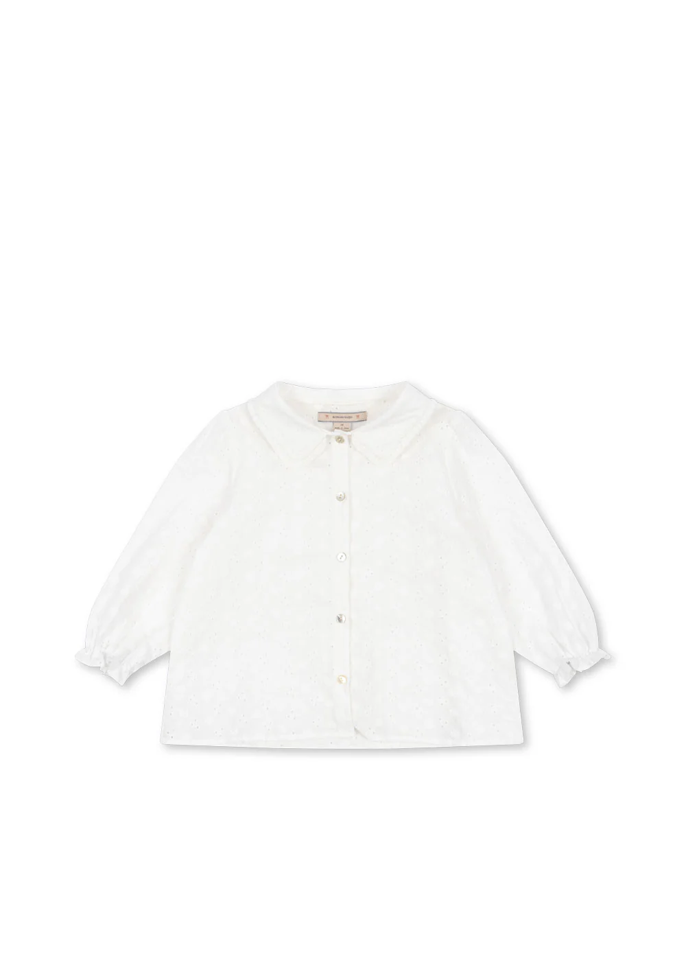 Lacey bluse - optic white - 2Y