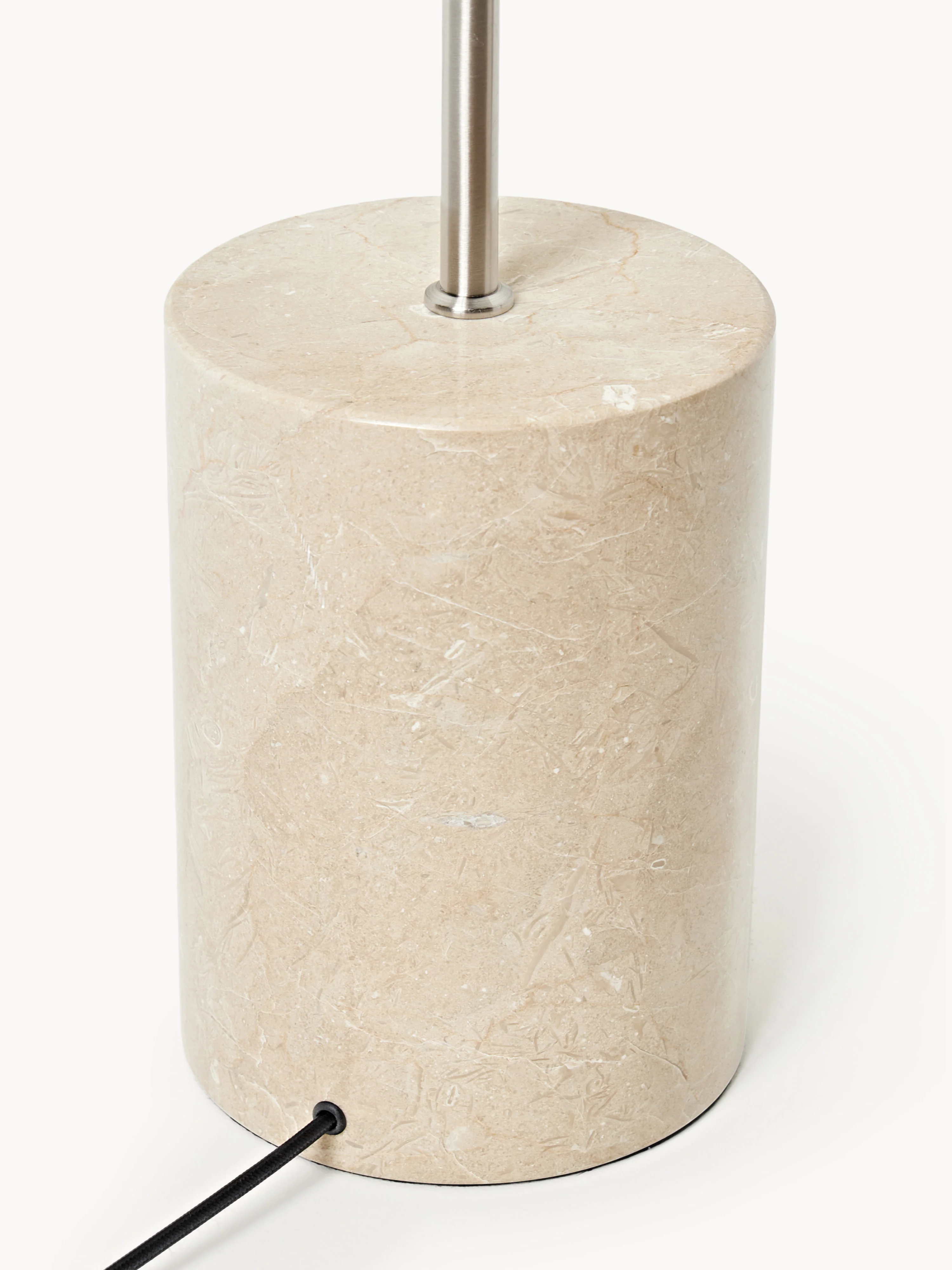Vloerlamp Bun met marmeren voet
