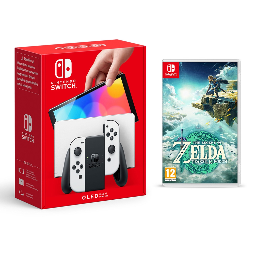 Nintendo Switch OLED Weiß & The Legend of Zelda: Tears of the Kingdom