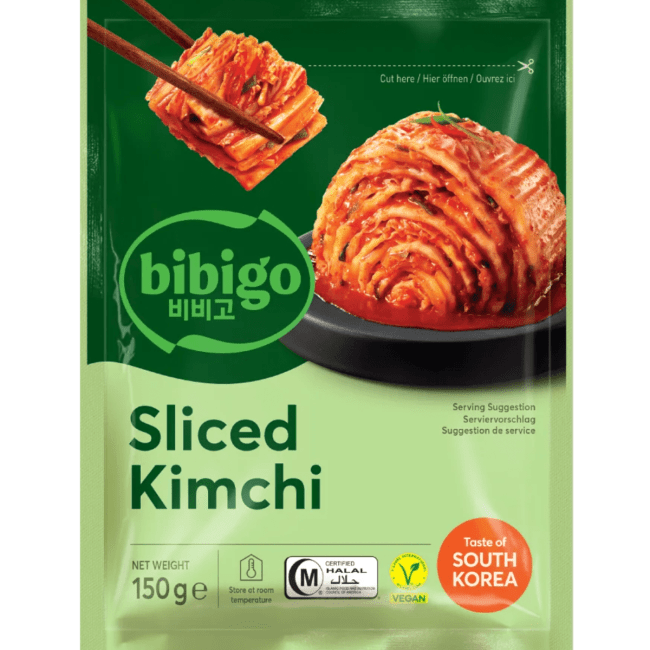 CJ Bibigo Gesneden Mat Kimchi 150g