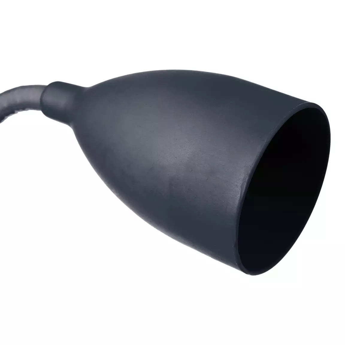Lampe sur pince métal (H43 cm) Bleu orage