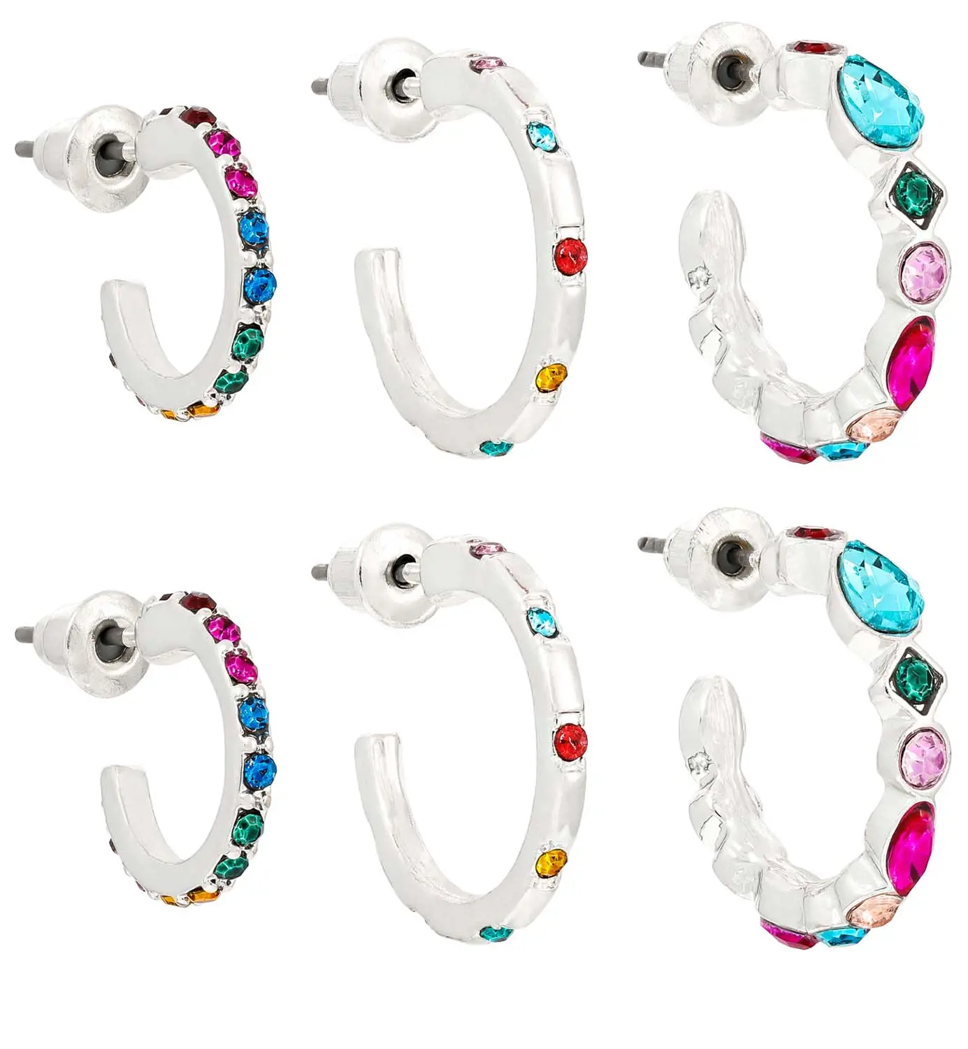 Creolen-Set - Colorful Sparkle