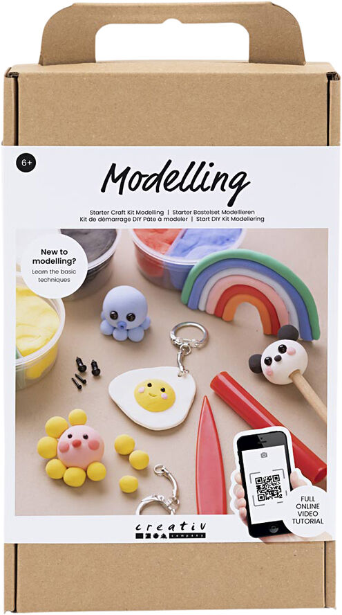 Creativ Company Start DIY Kit Modellering, Fantasifigurer