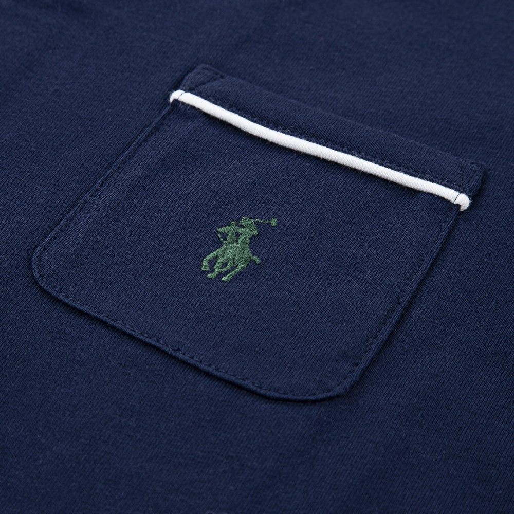 Køb Polo Ralph Lauren Refined Navy Ls Jersey Pyjamas