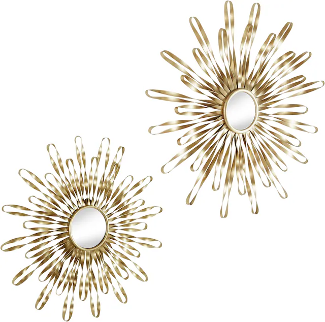 Leonique Wanddekoobjekt »Sonne, gold« Landhaus, Metall