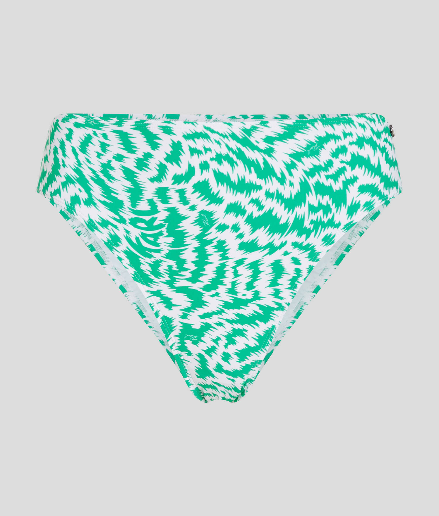 BAS DE BIKINI TAILLE HAUTE À IMPRIMÉ ANIMALIER