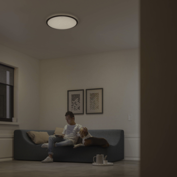 Philips plafonnière Canaval SceneSwitch met geïntegreerd LED