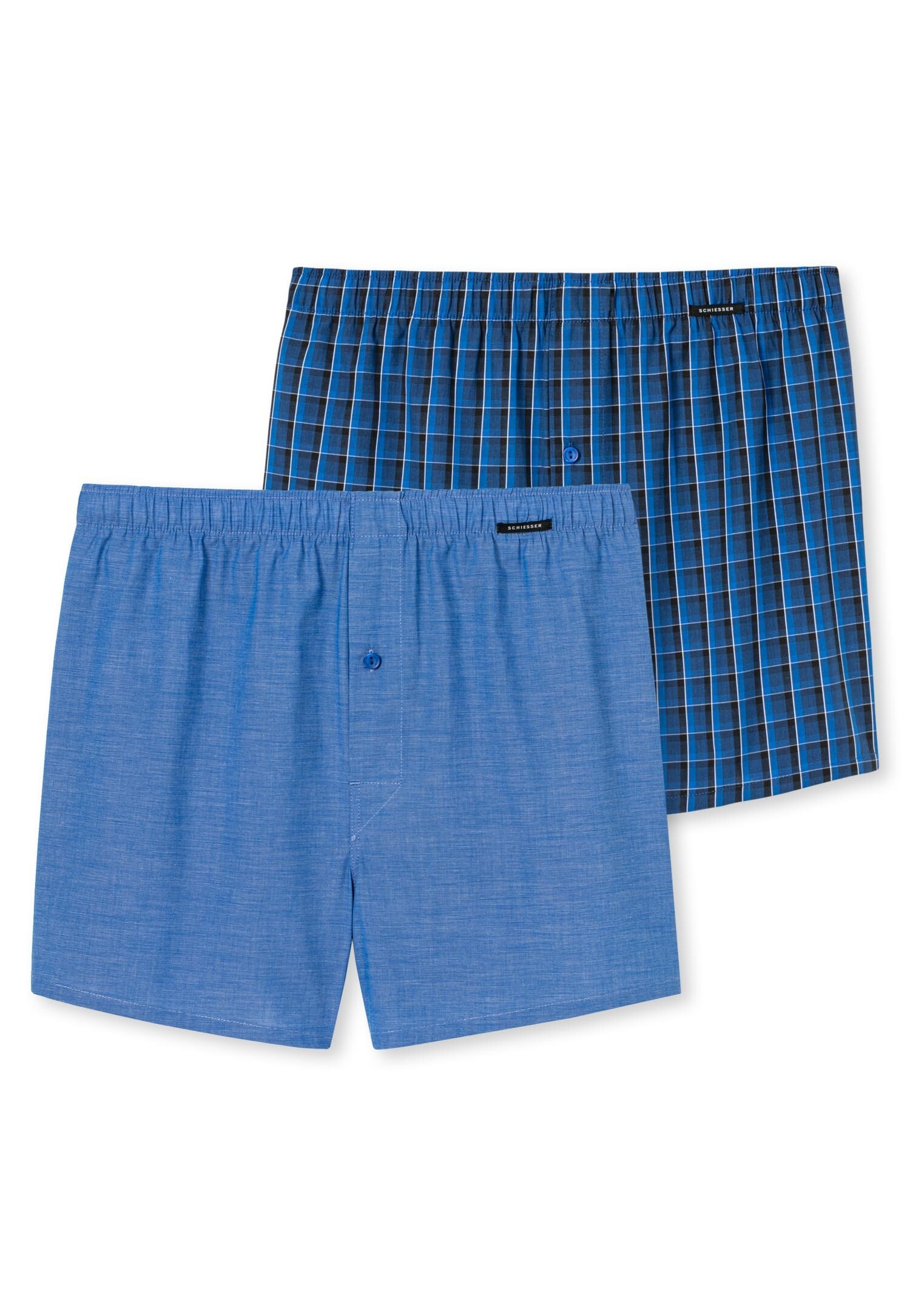 Herren Web-Boxershorts Mehrfarbig