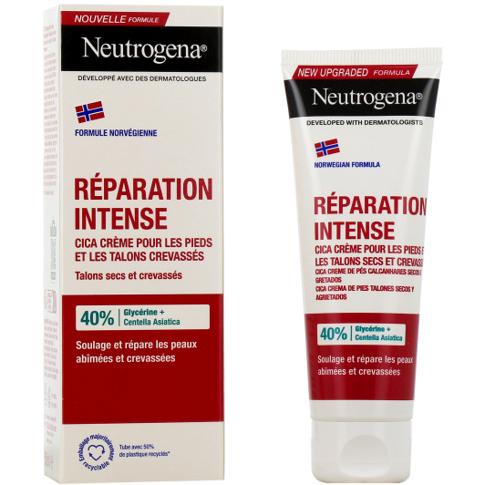 Neutrogena Cica Crème pieds talons crevassés - Soin réparateur