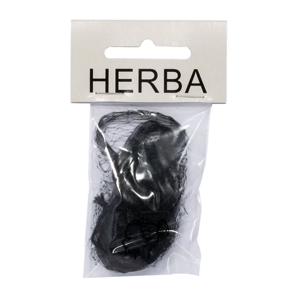 HERBA Chignon-Netze schwarz 3 Stk