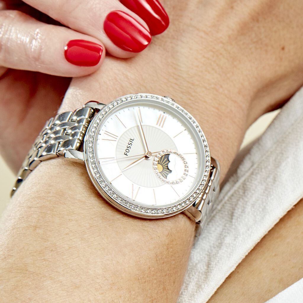 Montre Fossil Jacqueline Blanc
