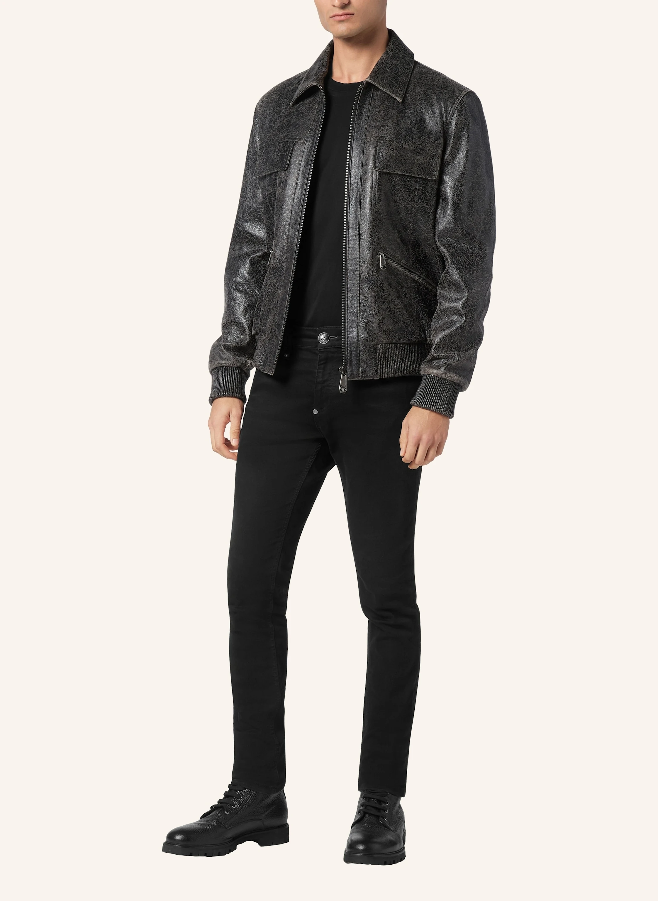 PHILIPP PLEIN PHILIPP PLEIN Lederblouson