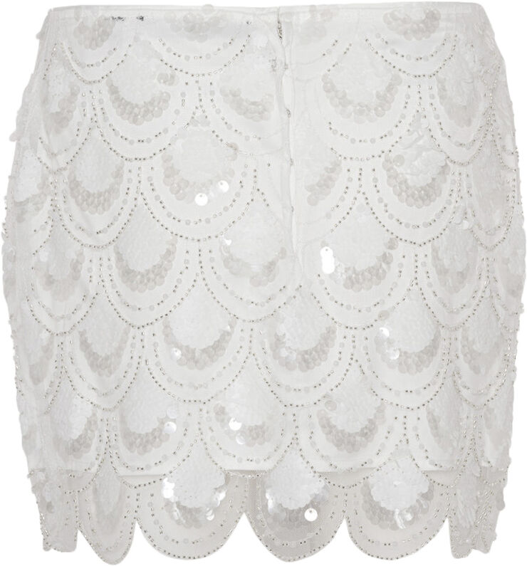 ROTATE Birger Christensen SEQUINS MINI SKIRT Sugar swizzle