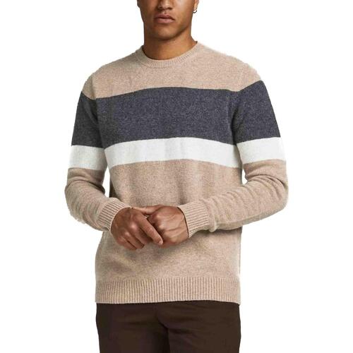Jack & Jones - JPRBLALAMBSWOOL KNIT PACK SN Beige