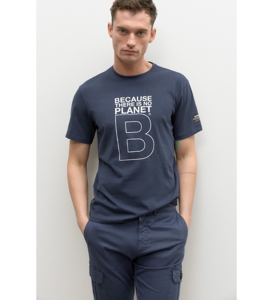 Camiseta ECOALF Greatalf B azul marinho