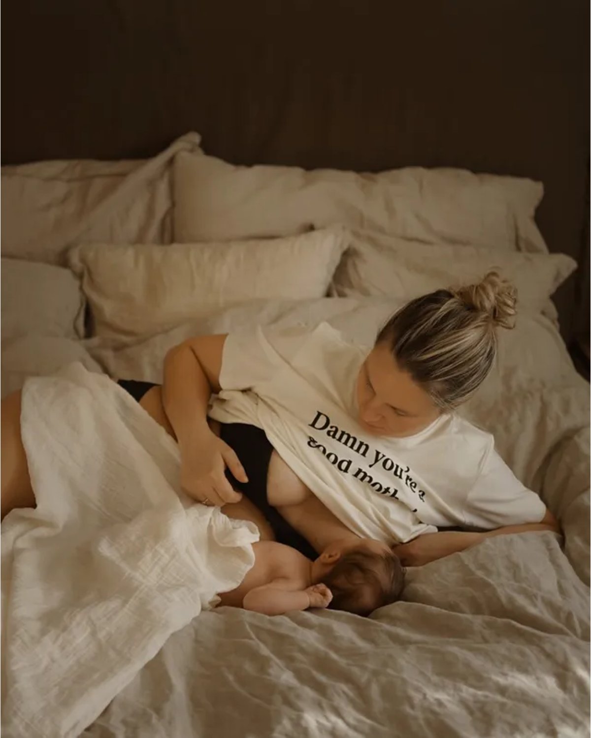T-skjorte Mamma – Gravid- & Ammeklær | Woman to Woman T-shirt