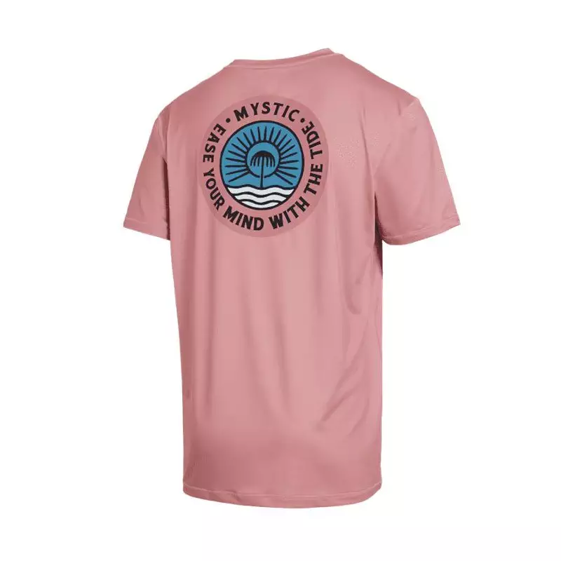 Lycra MYSTIC Ease S/S Rashvest Loosefit Soft Coral