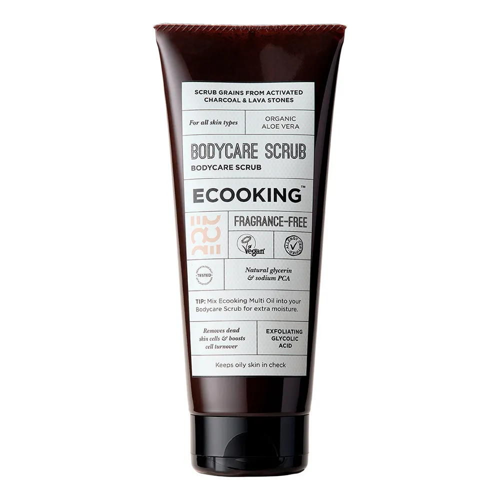 ECOOKING Bodycare Scrub Fragrance Free - 200 ml.