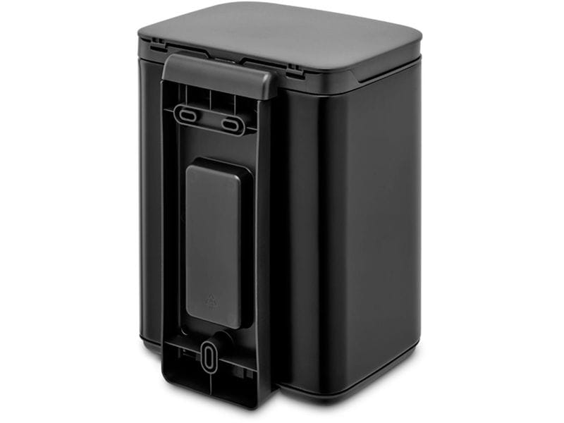 Brabantia Kosmetikeimer Bo Waste Bin 4 l, Schwarz matt Mülleimer