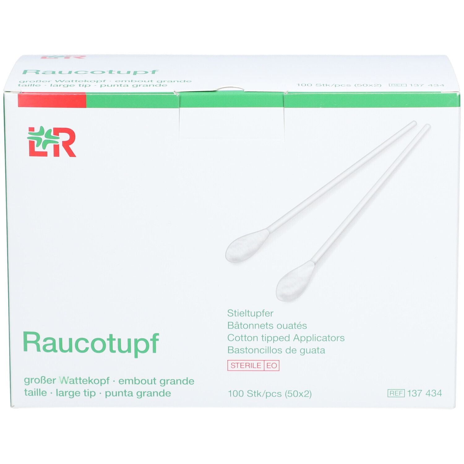 Raucotupf Stieltupfer 2 St.ster.grosser Wattek.