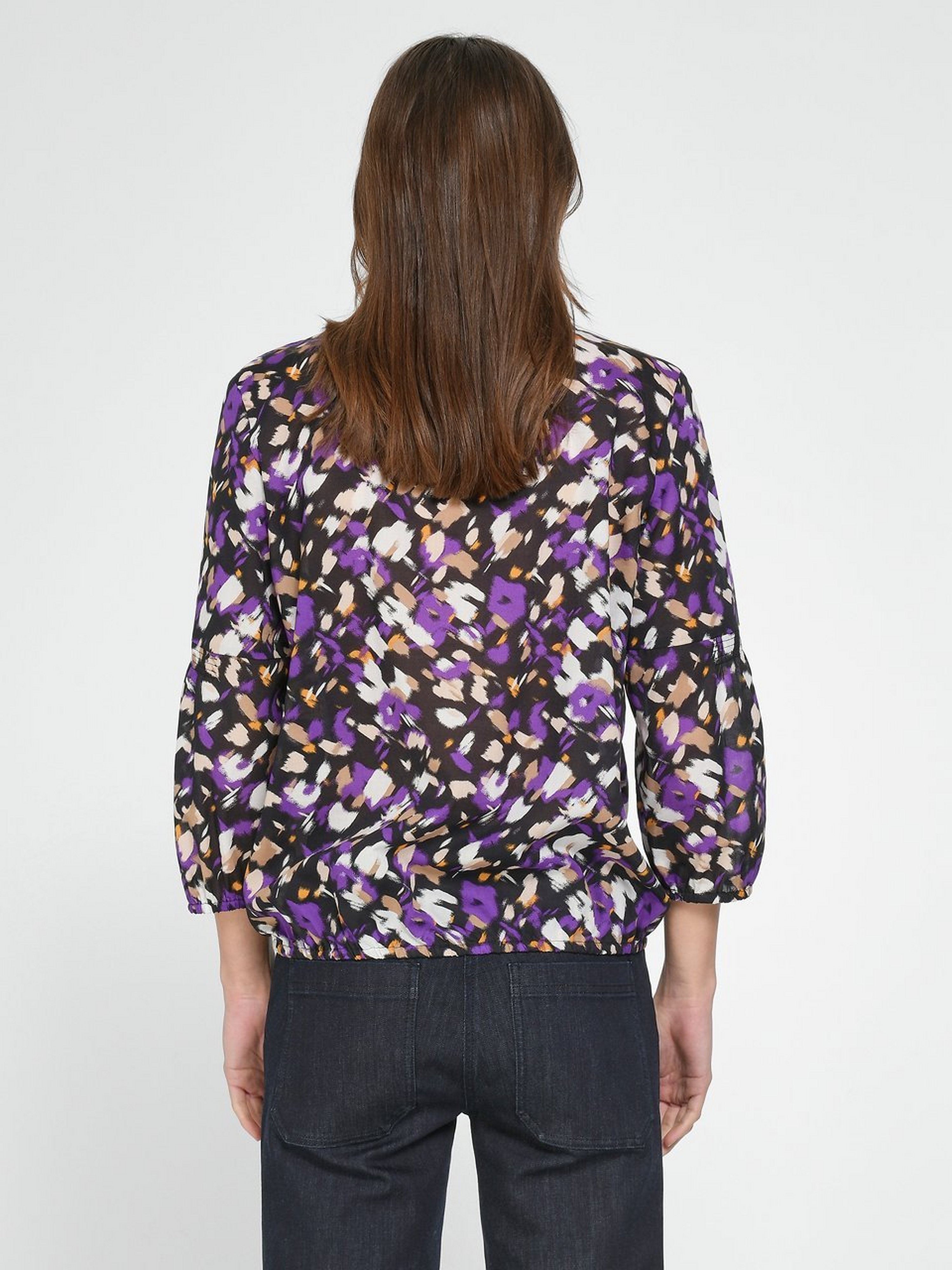 Bluse mit 3/4-Arm