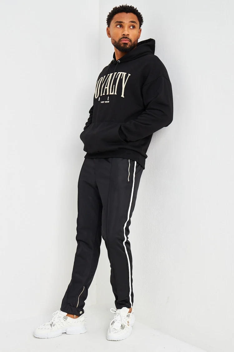 Sweat à capuche noir 