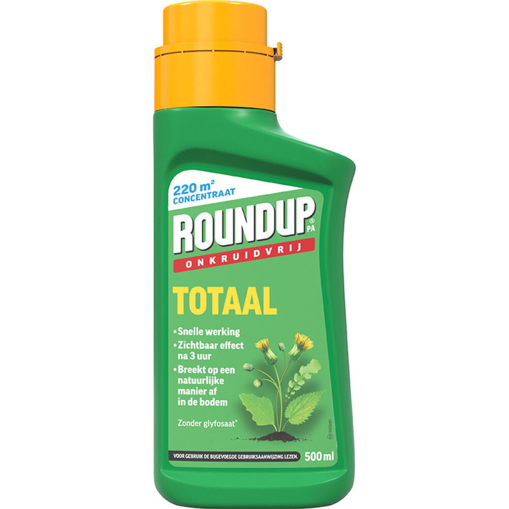 Roundup PA Totaal Onkruidvrij Concentraat500 ml