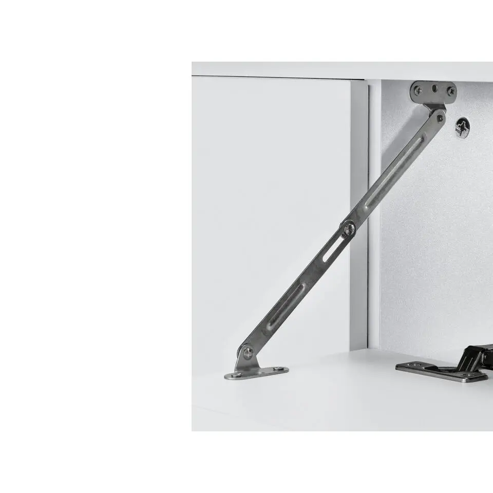 Wisla - Badmeubel 80 cm 1-lade, 1 klep, 1 deur wit spaanplaat