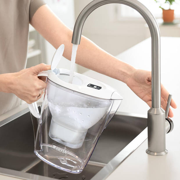 BRITA - Waterfilterkan - Marella Cool - 2,4L - Wit - incl. 1 MAXTRA PRO ALL-IN-1 filterpatroon