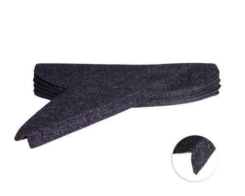 Traptredeset Cannes antraciet 26x65 cm 15-delig