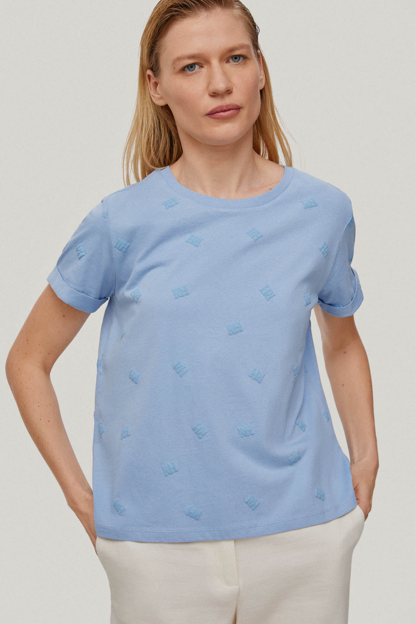 Camiseta de manga curta - Turquesa